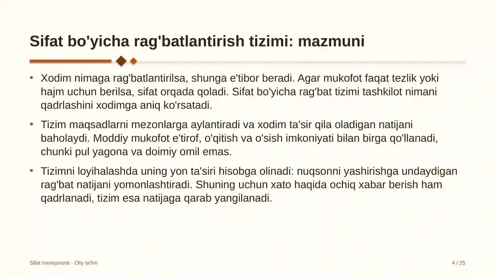 yilqichilikda sifat bo'yicha rag'batlantirish tizimi 7136 4
