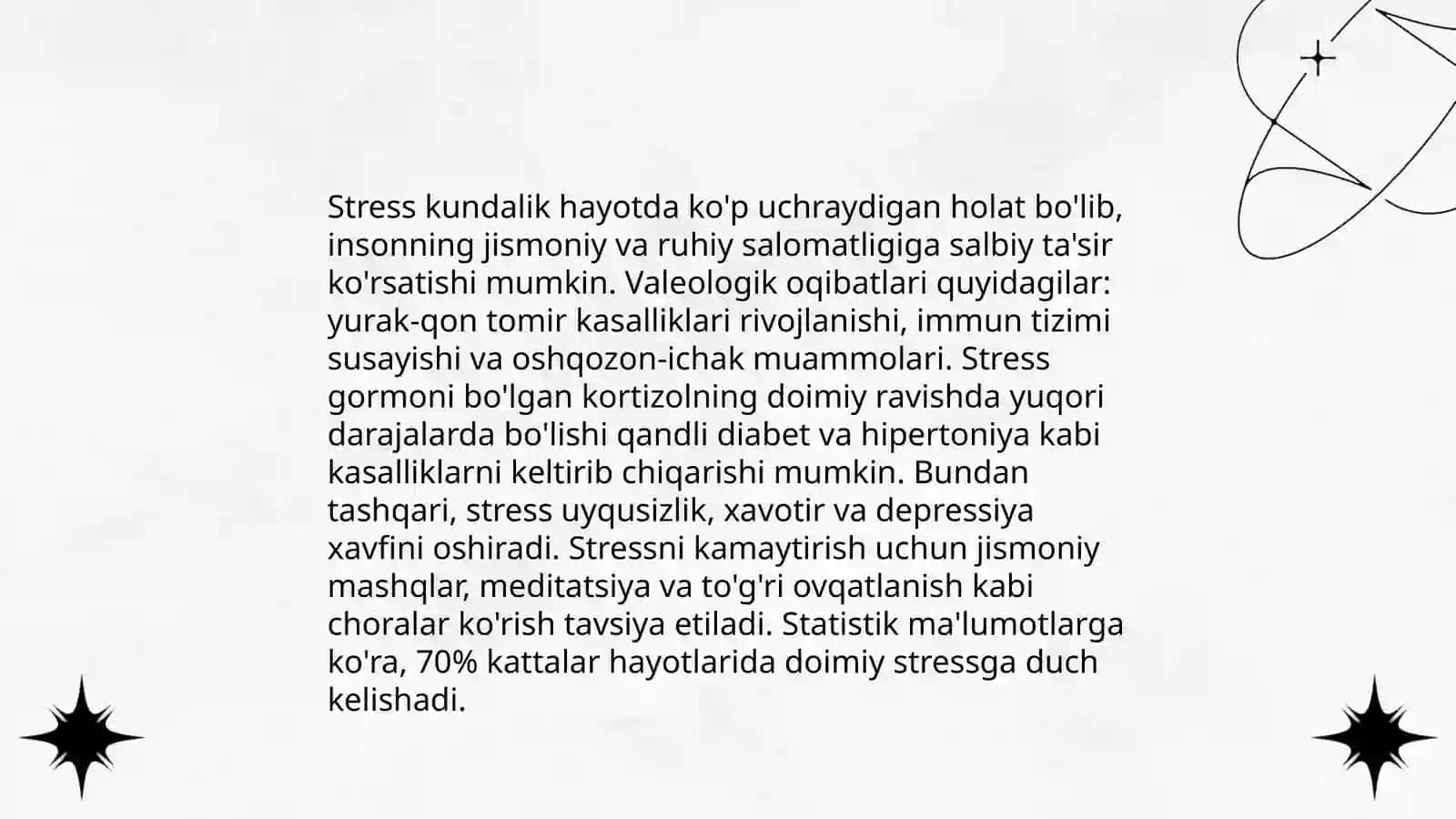 Psixo emotsionalning xolatlarning so'li valeologik ahamiyati 4