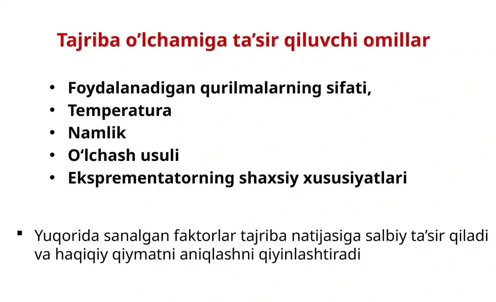 Tibbiyotda fizikaviy va biofizikaviy tekshirish usullari 4