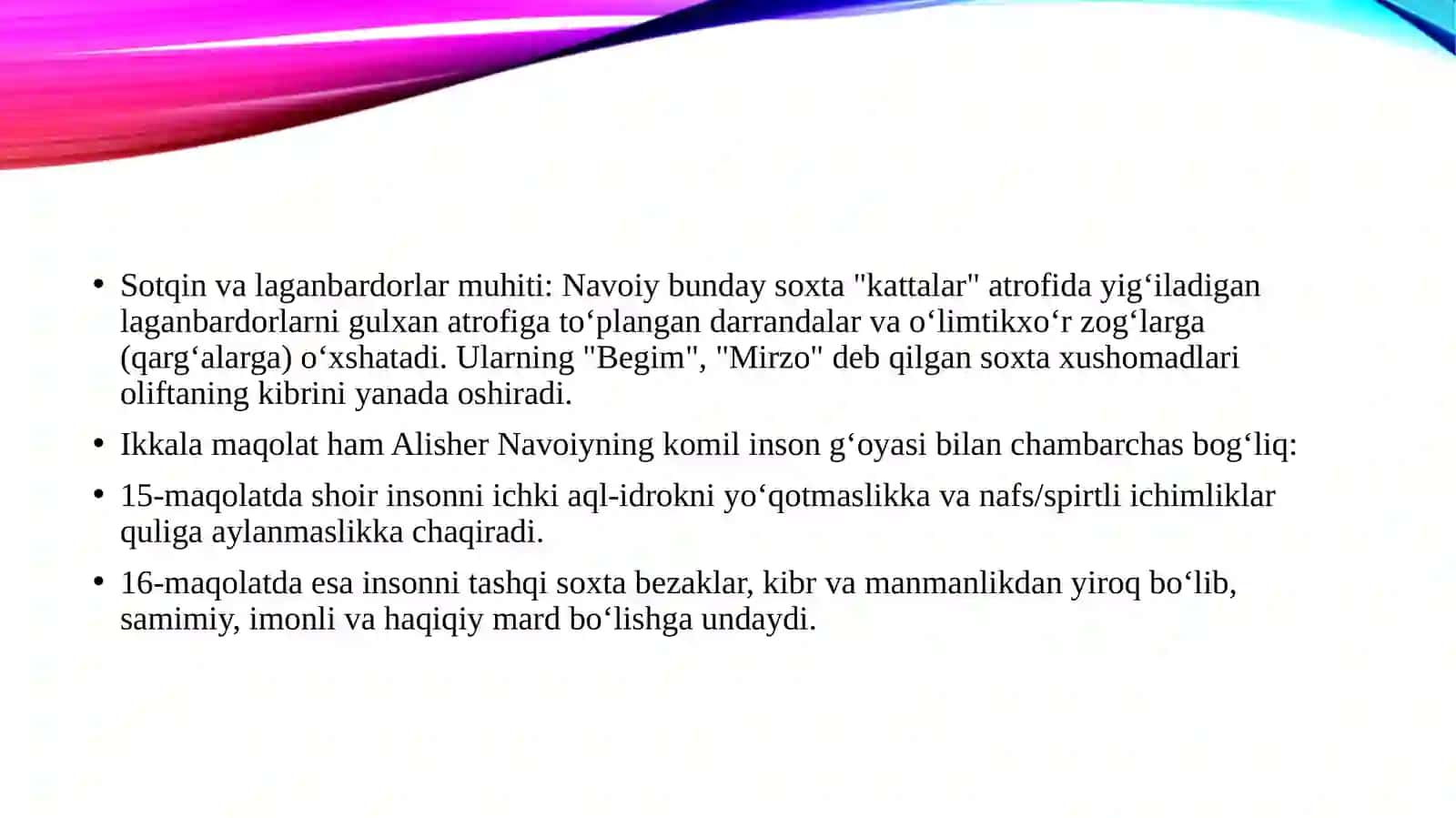 Hayrat ul-abror asaridagi hikoyatlar talqini 4
