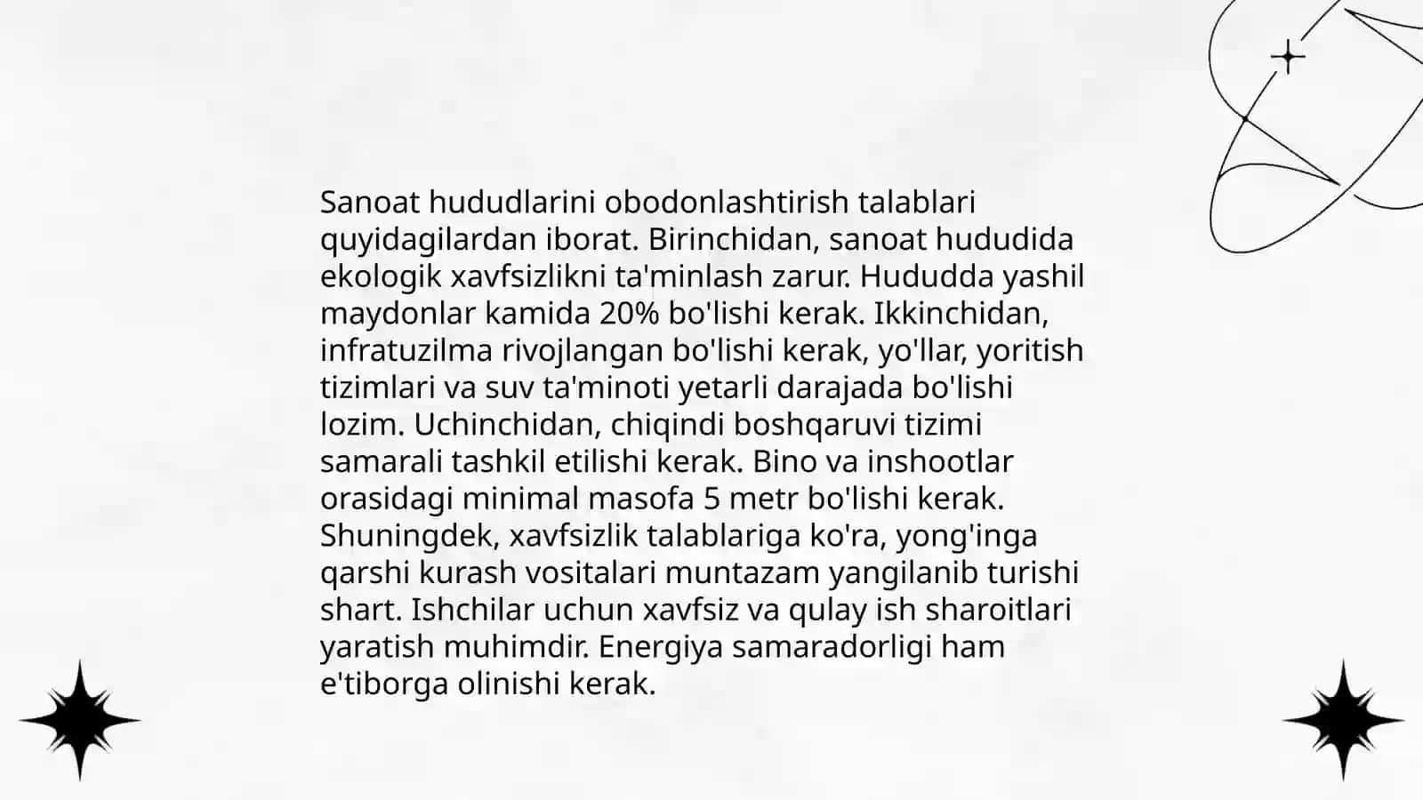 Sanitariya normalari va qoidalari asoslari 4