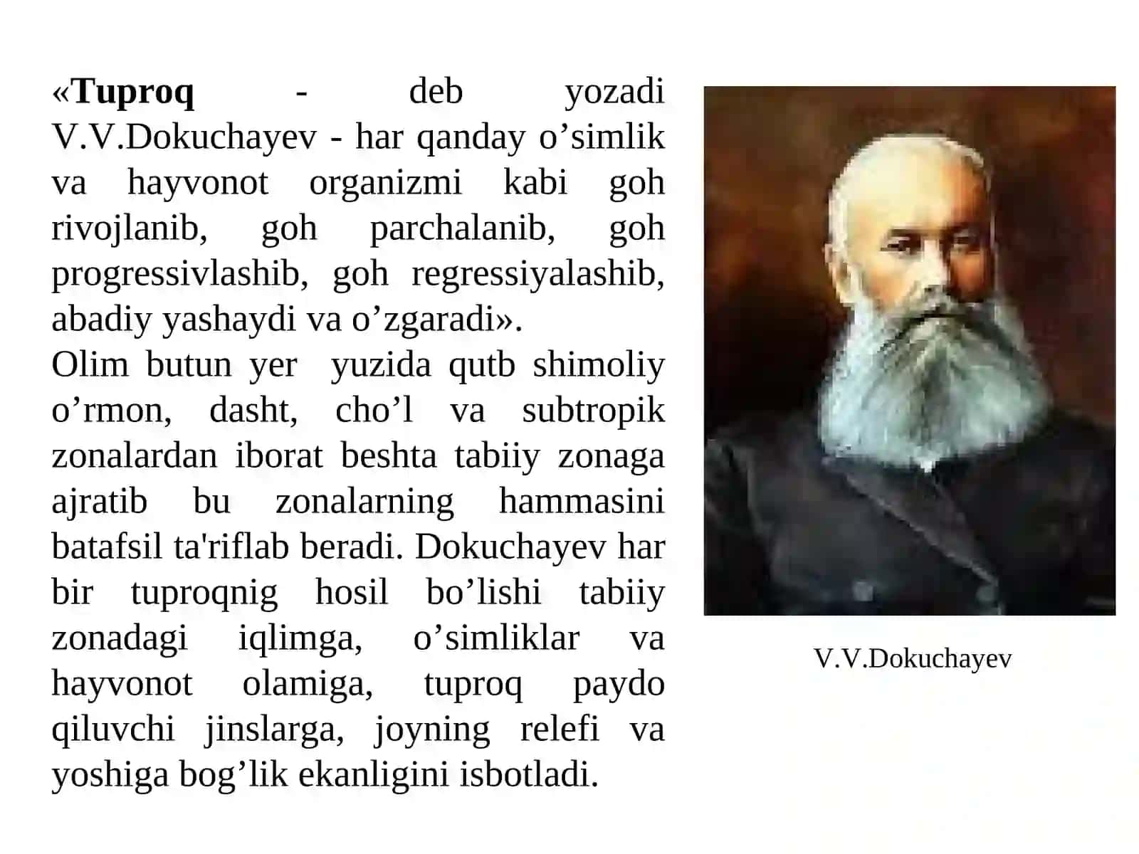 Tuproqlar geografiyasi. O‘zbekiston tuproqlari 4
