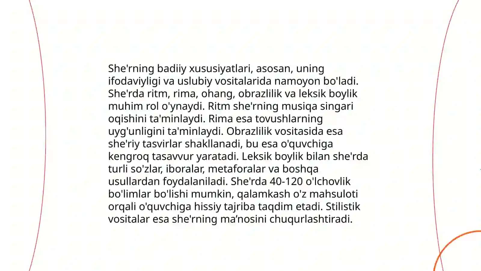 Musiqiy va sheʼriy ijodning mazmuni 4
