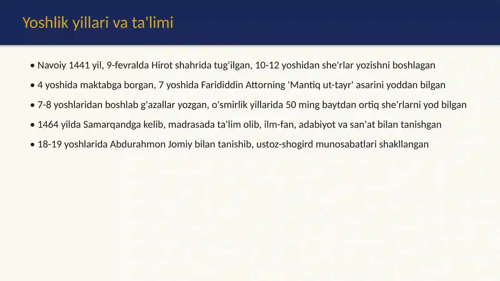 Alisher Navoiy — ulug' mutafakkir 4