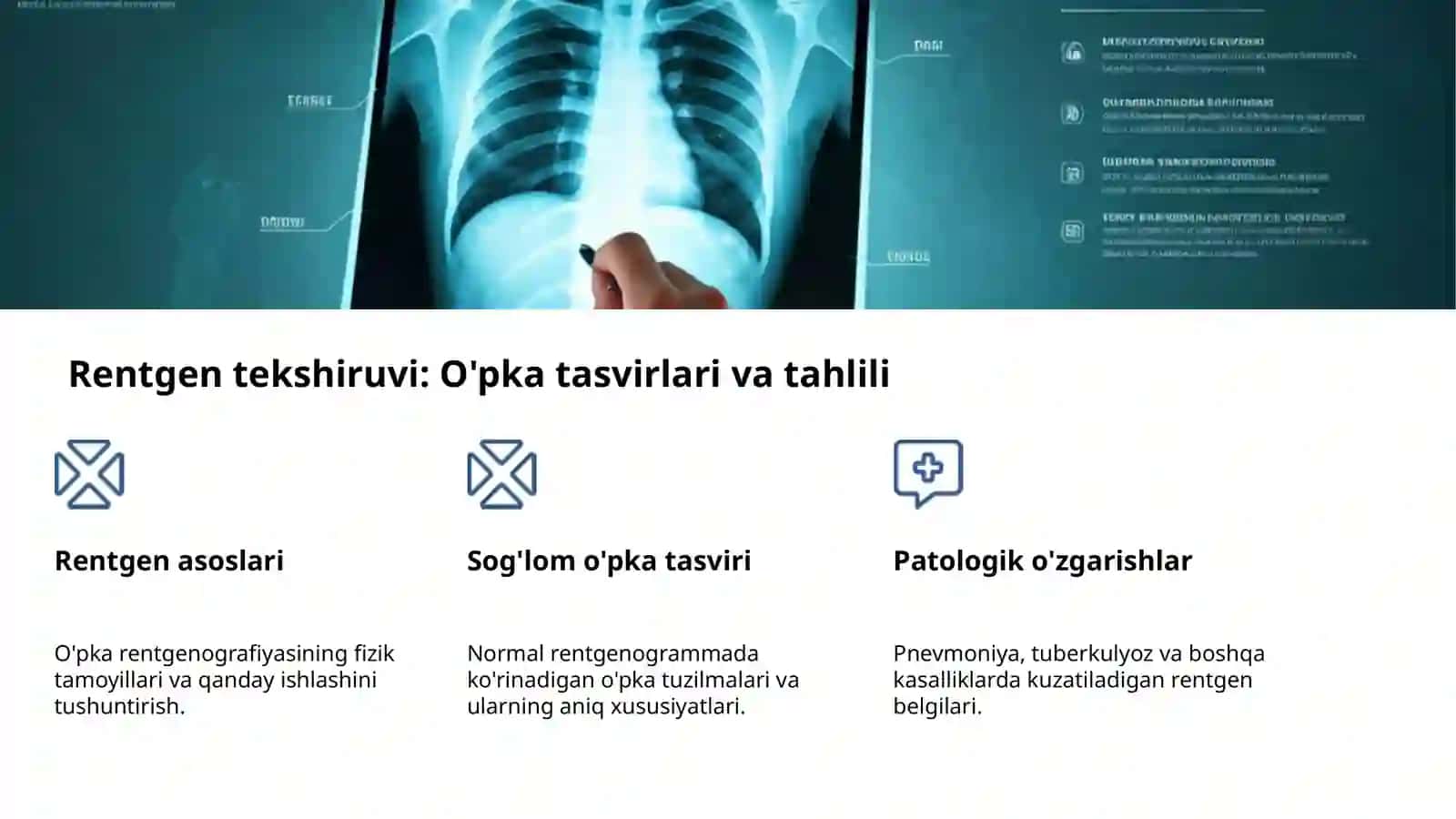 Bronxoektatik kasallik: simptomlar va tekshirish 4