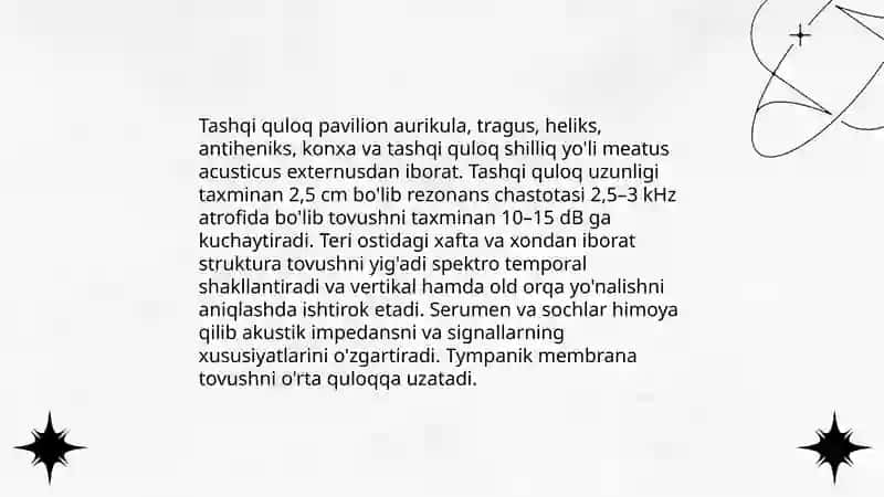 Ta'm bilish va Hidlov analizatorlari 4