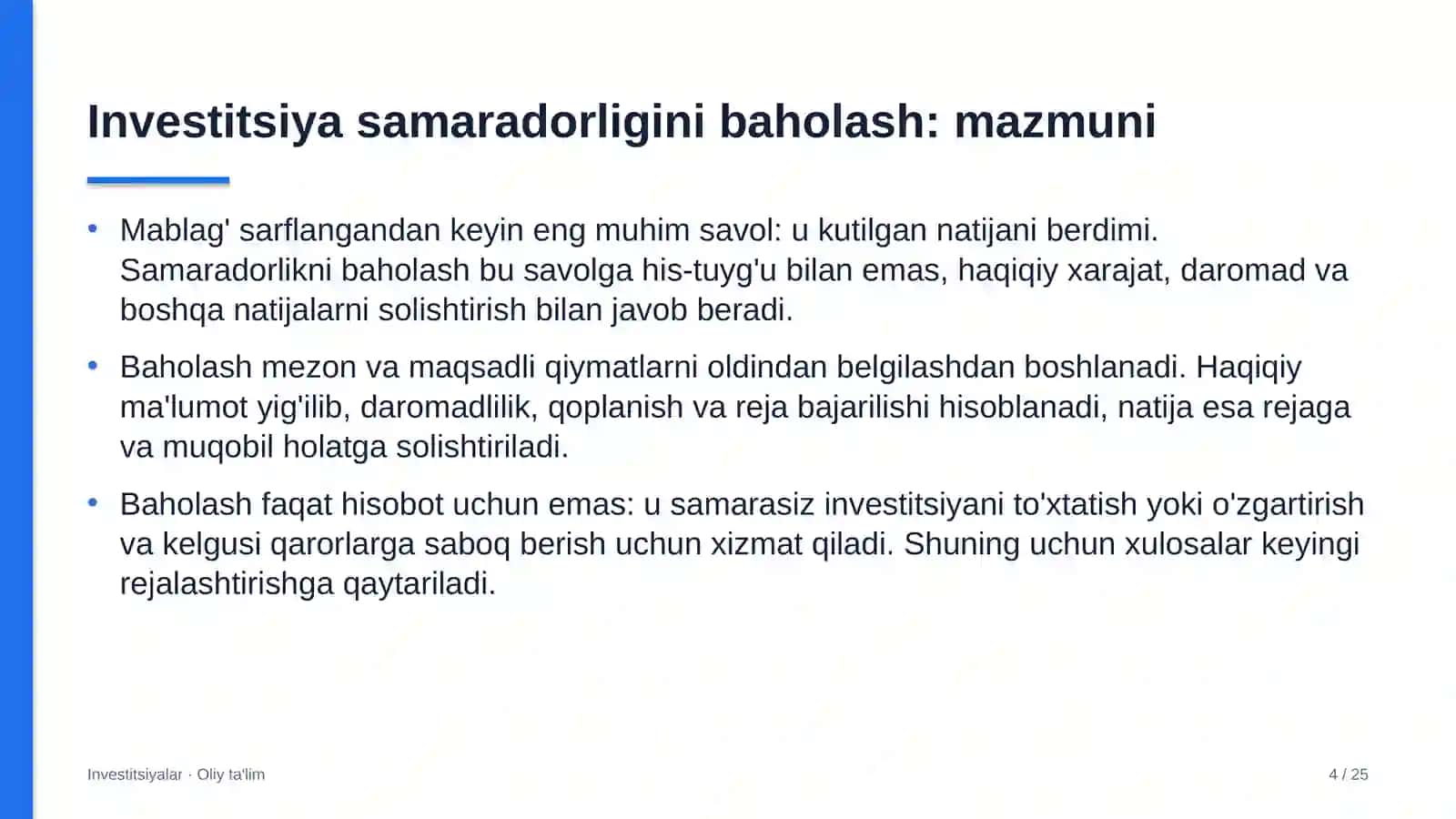 mehribonlik uylarida investitsiya samaradorligini baholash 2657 4
