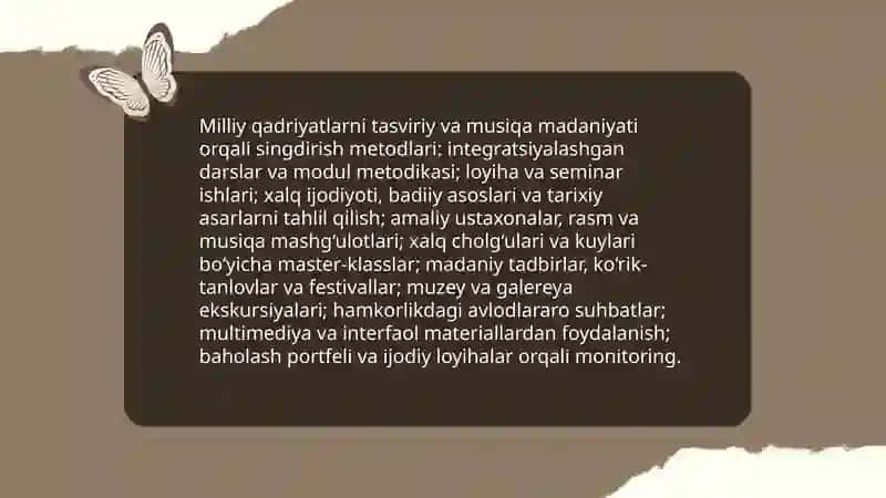 Ma'naviy tarbiyada tasviriy va musiqa madaniyati 4