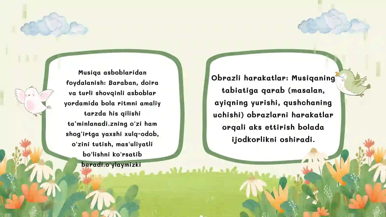 Bolalarni  musiqiy  ritmik  harakatlarga o‘rgatish 4