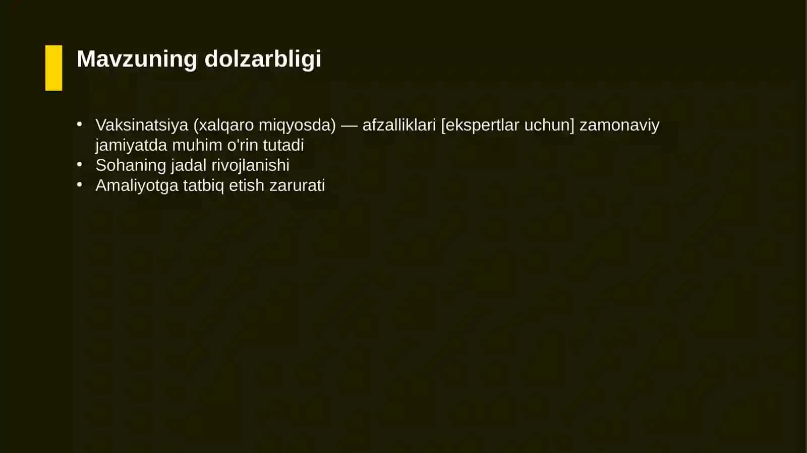 Vaksinatsiya (xalqaro miqyosda) — afzalliklari [ekspertlar uchun] 4