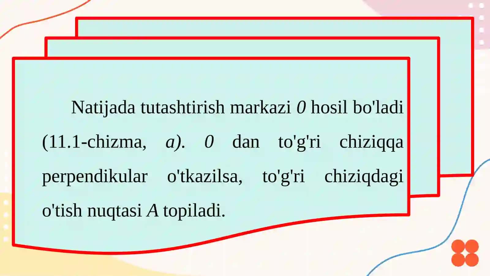 Ikki aylanani uchinchi aylana yordamida tutashtirish 4
