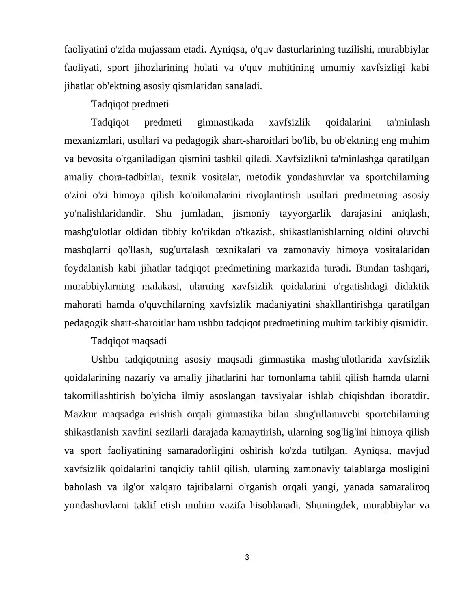 Gimnastikada xafsizlik qoydalari 4