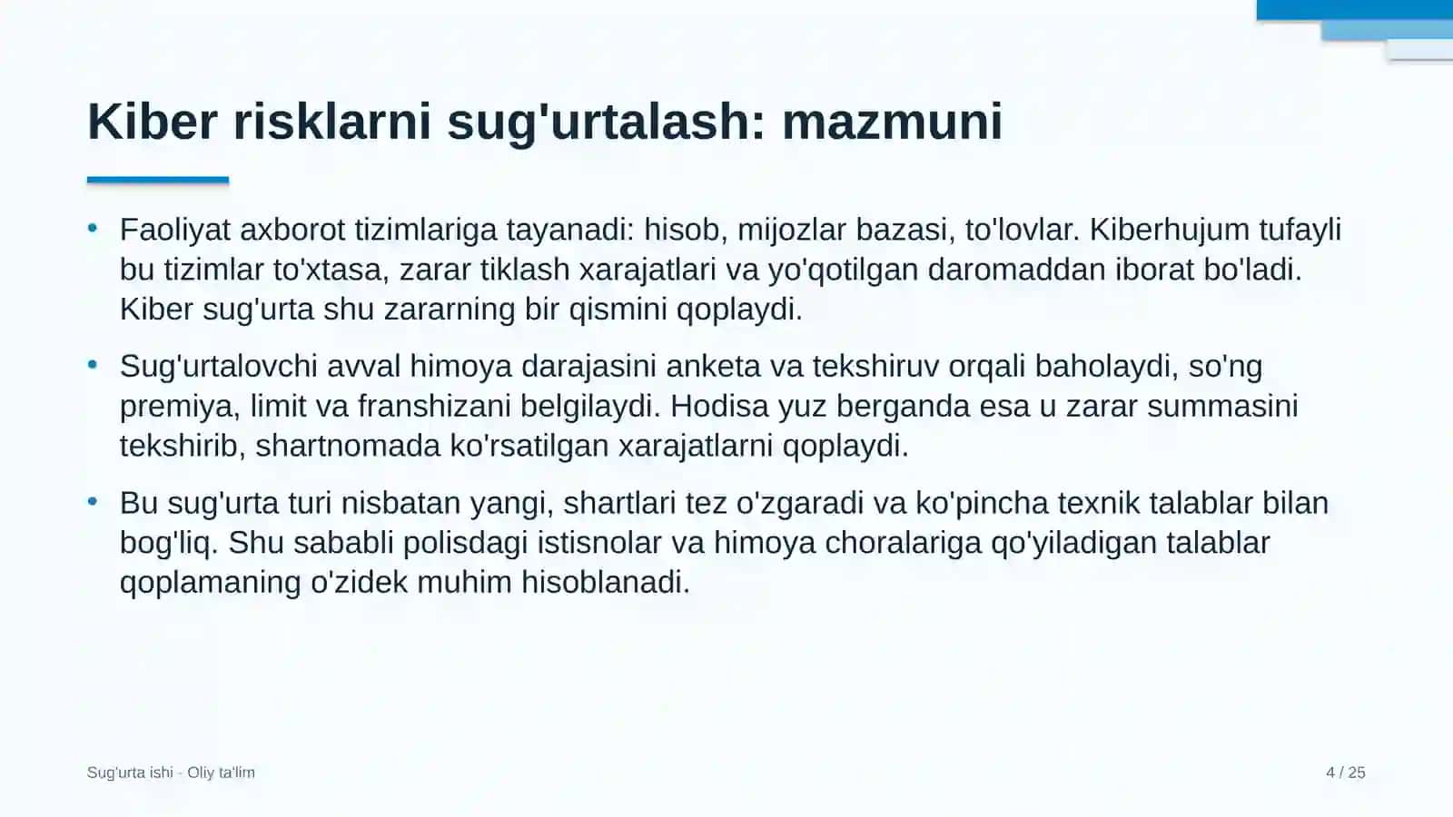 sanatoriylarda kiber risklarni sug'urtalash 6340 4