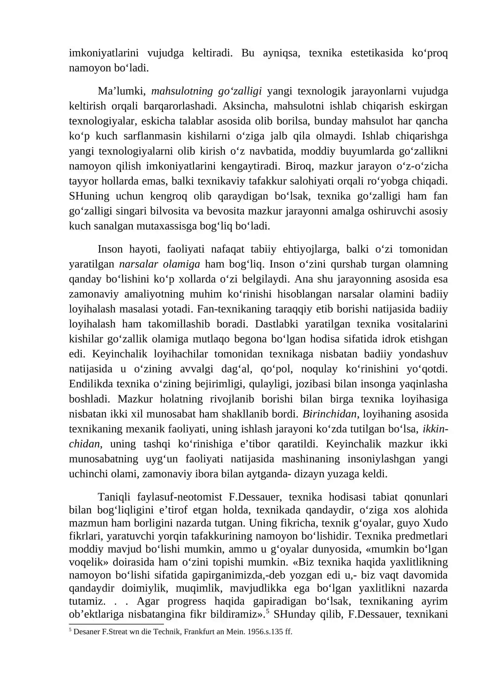 Estetik tarbiyaning asosiy yo’nalishlari va estetikaning zamonaviy muammolari 4