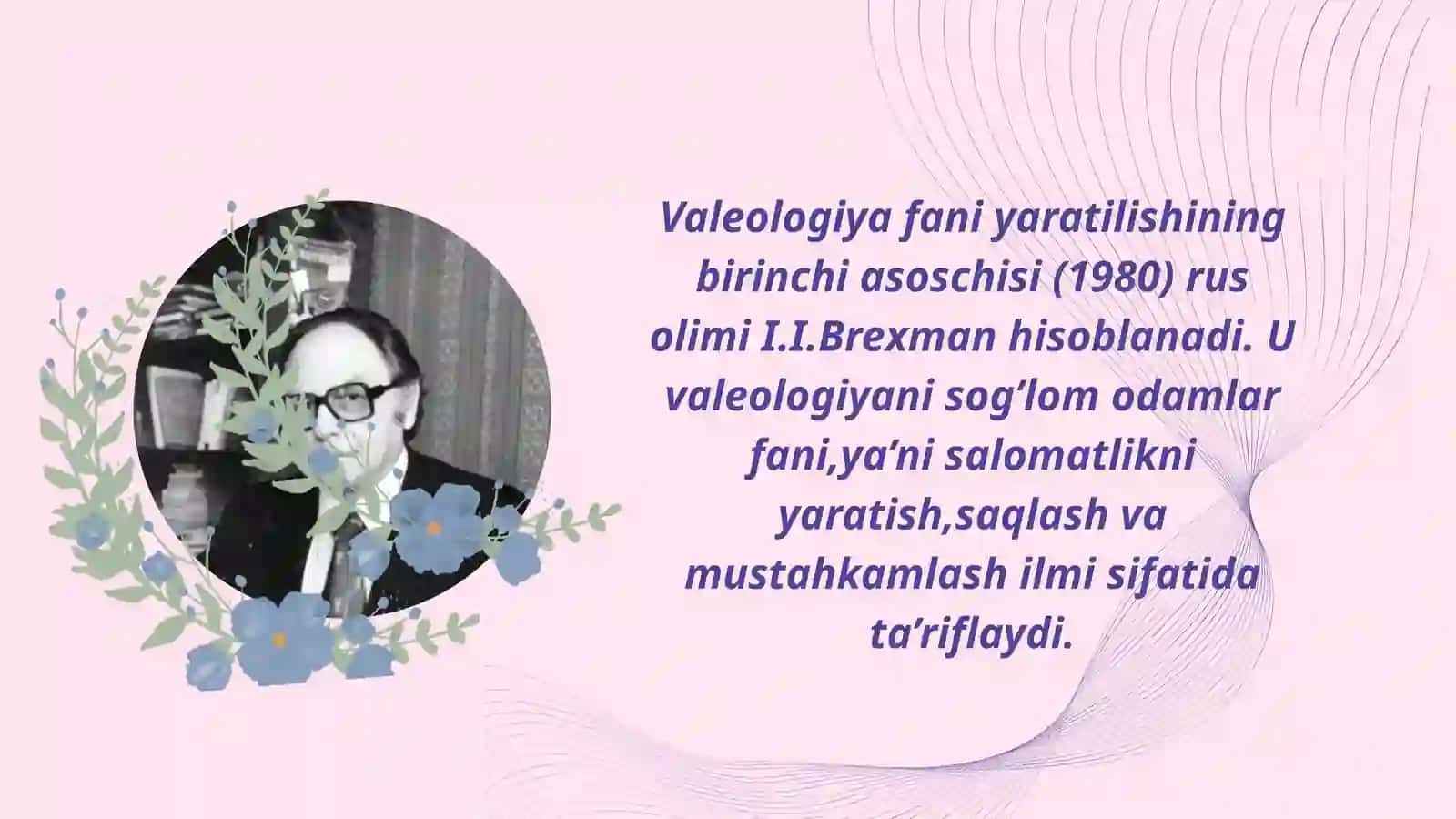Valeologiya asoslari, tarixi 4