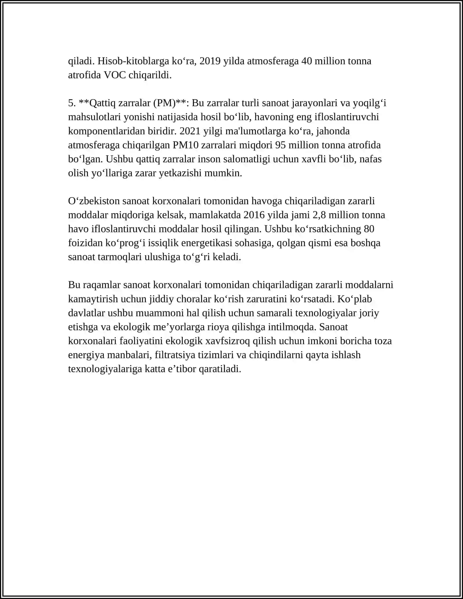 Sanoat korhonalarning atrof muhtigа tasiri 4