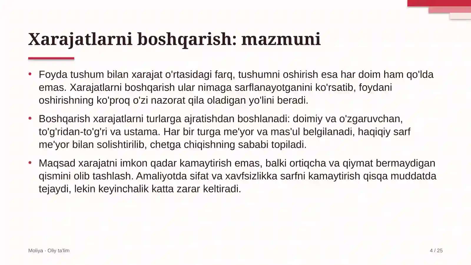 tadbirlarni tashkil etish agentliklarida xarajatlarni boshqarish 9492 4