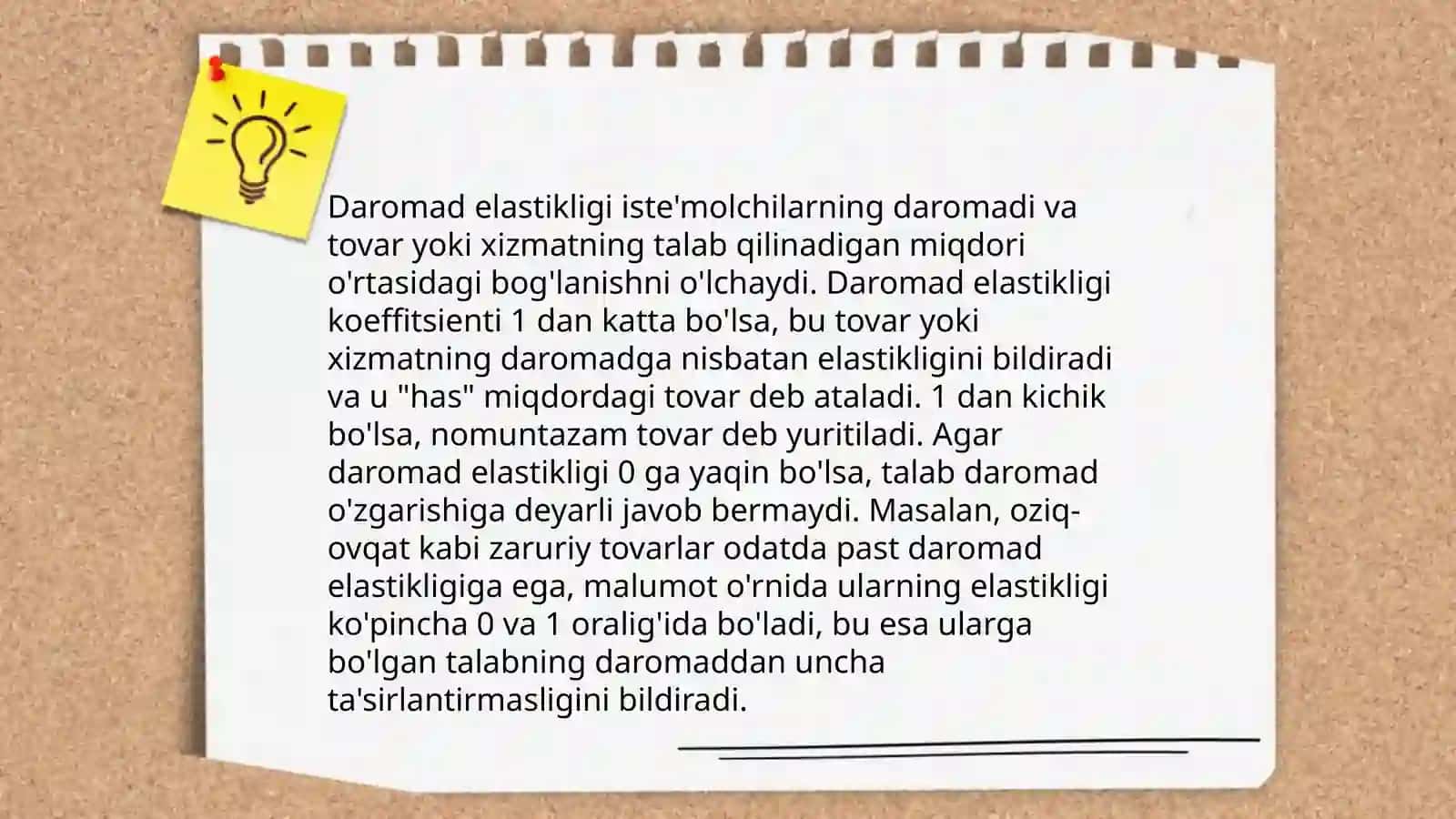 Narx elastikligi 4