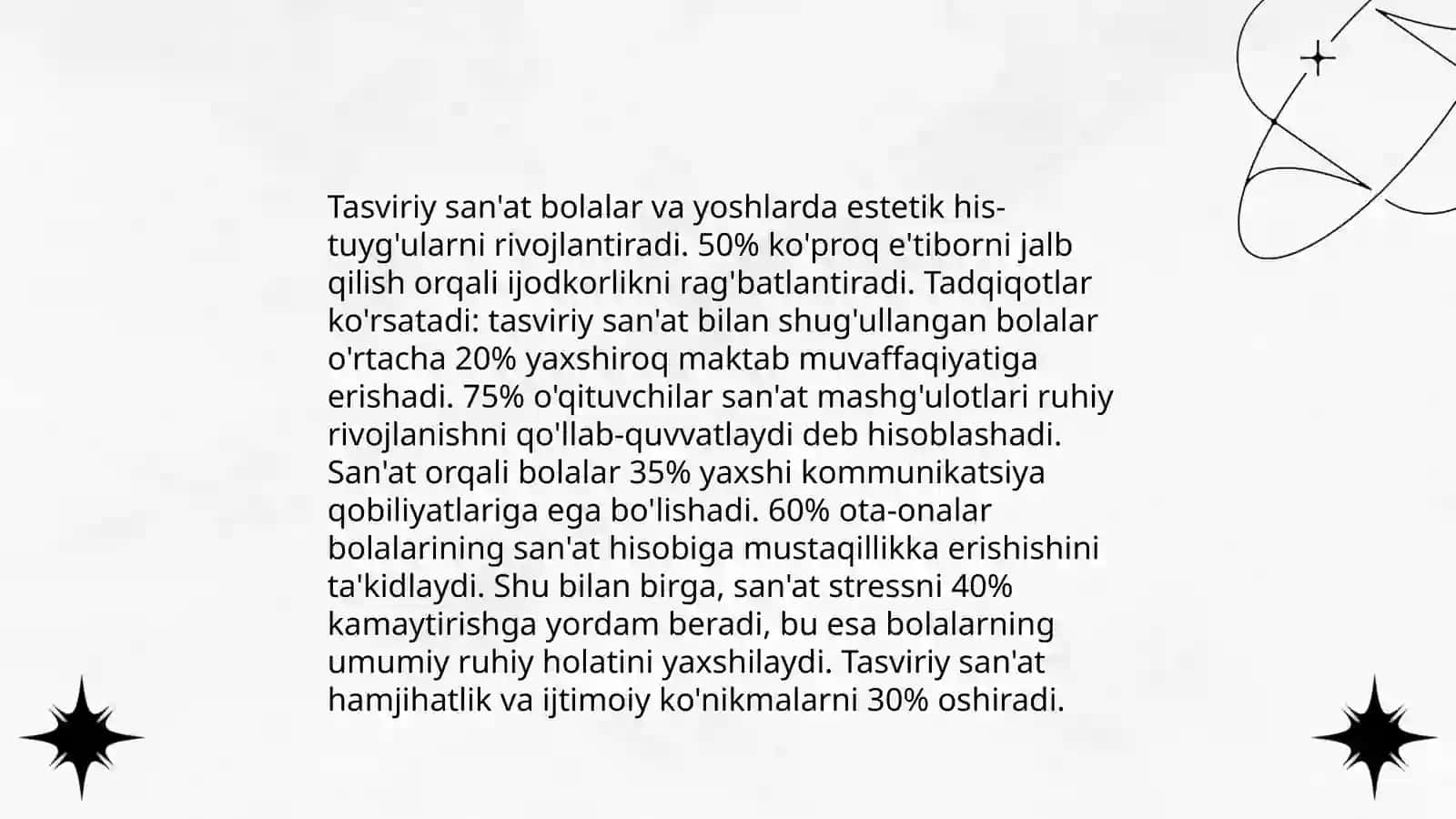 Bolalarda estetik idrok etishni shakllantirishda tasviriy san'atning ahamiyati 4