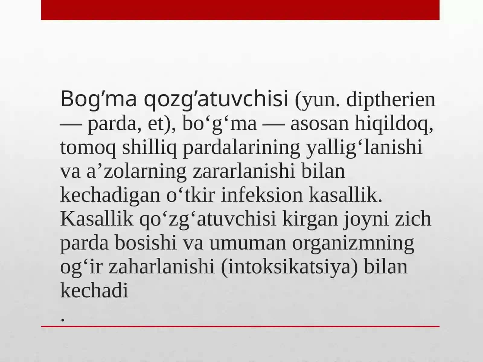 Korenobakteriyalar va Mikobakteriyalarning qo’zg’atuvchilari 4