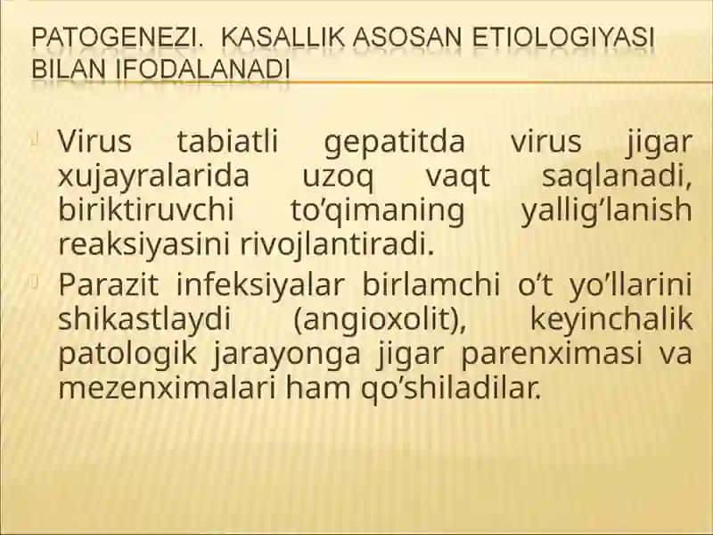 Surunkali gepatit 4