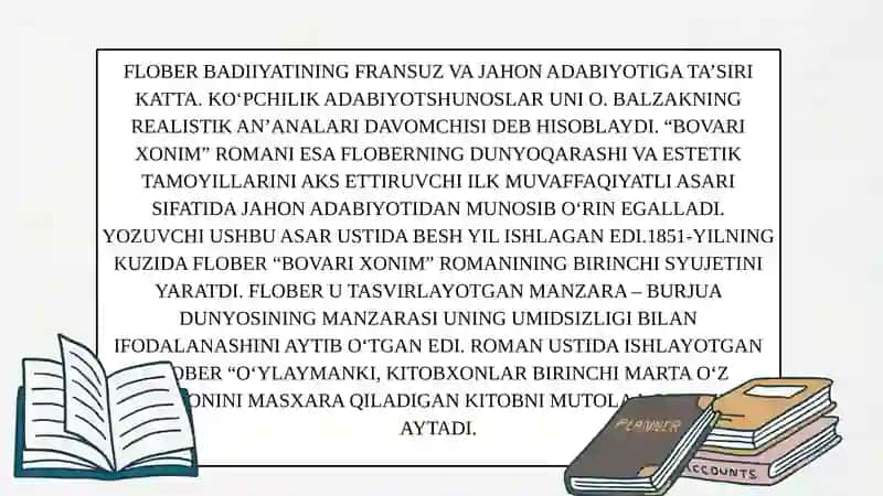 "Bovari xonim" romani 4