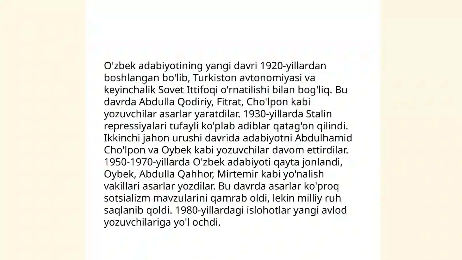 Mustaqillik va madaniy renessans 4