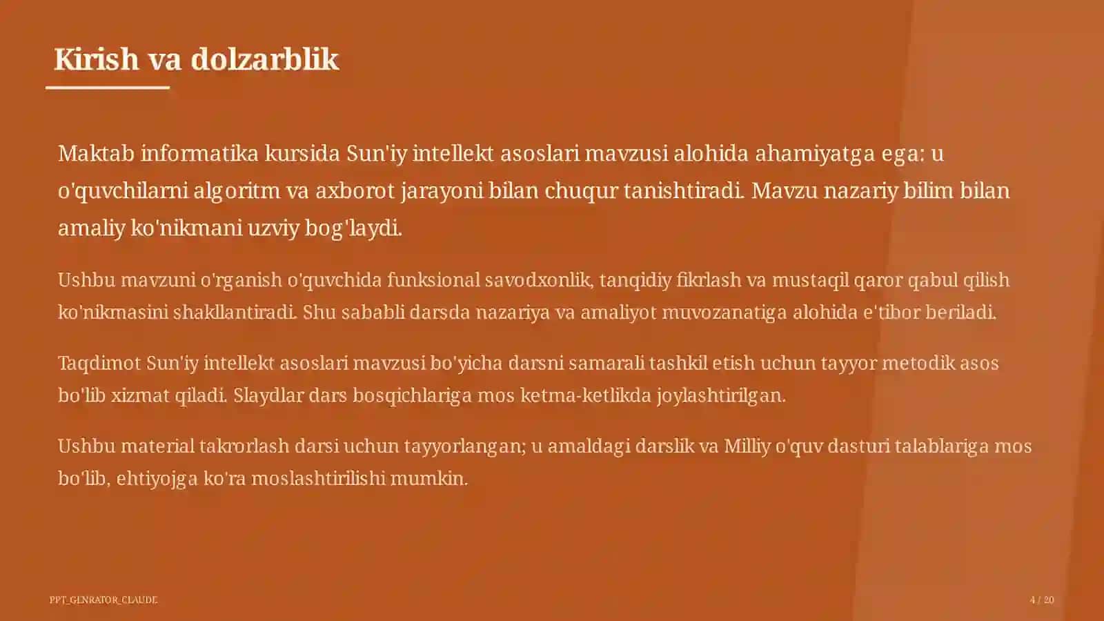 Sun'iy intellekt asoslari (10-sinf) 4