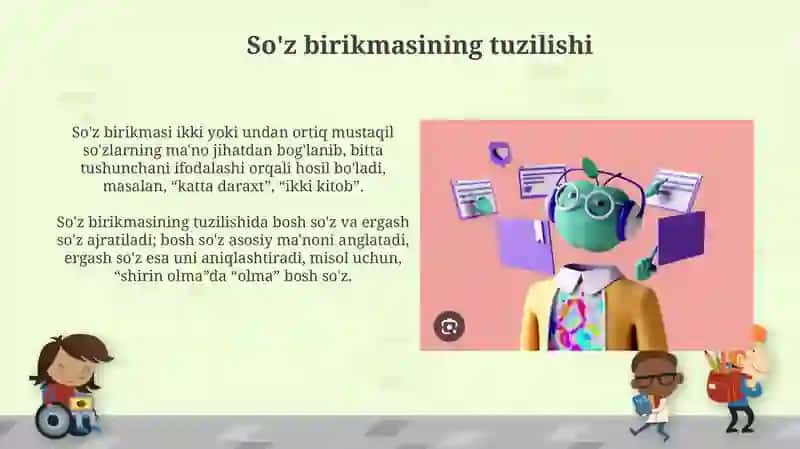Soʻz birikmasi 4