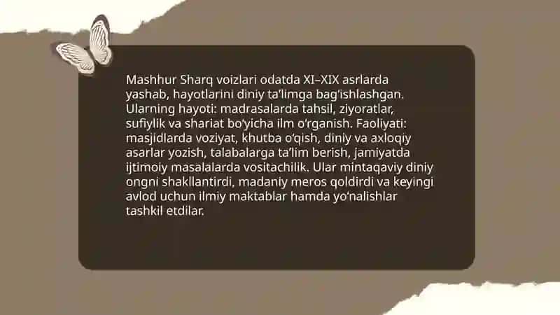 Sharq voizlari 4