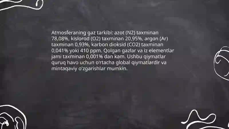 Atmosfera va uning tuzilishi 4