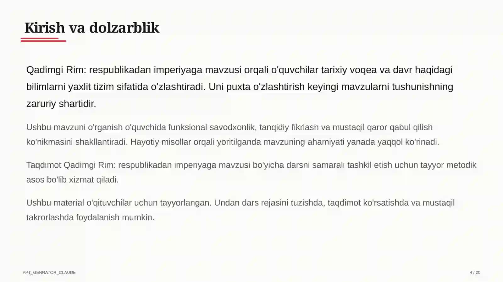 Qadimgi Rim: respublikadan imperiyaga (6-sinf) 4