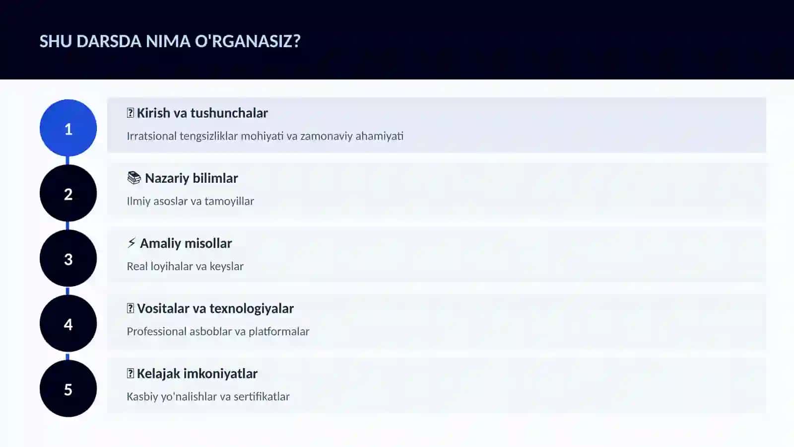 MATEMATIKA — UY VAZIFALARI 4