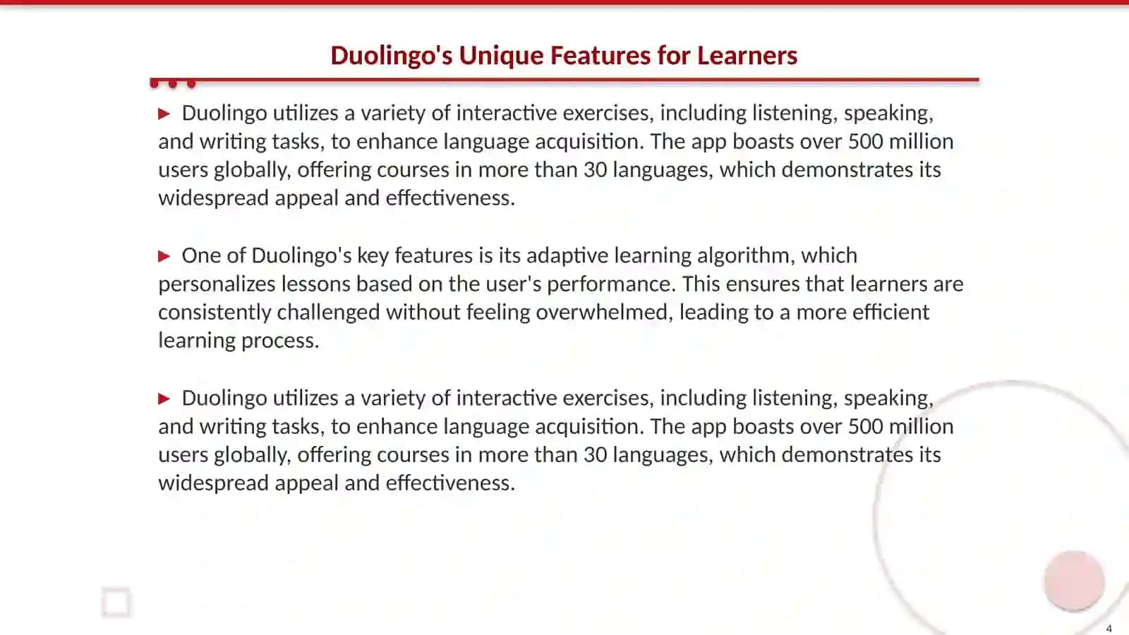 Gamifiend Mobile Apps (Duolingo Memrise Quizlet)for Language Acquisition 4