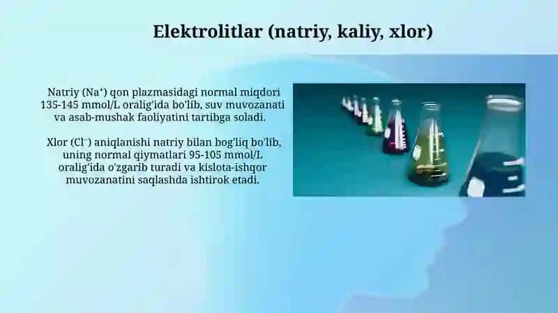 Qon bioximiyasi koʻrsatkichlari meʼyorlari 4