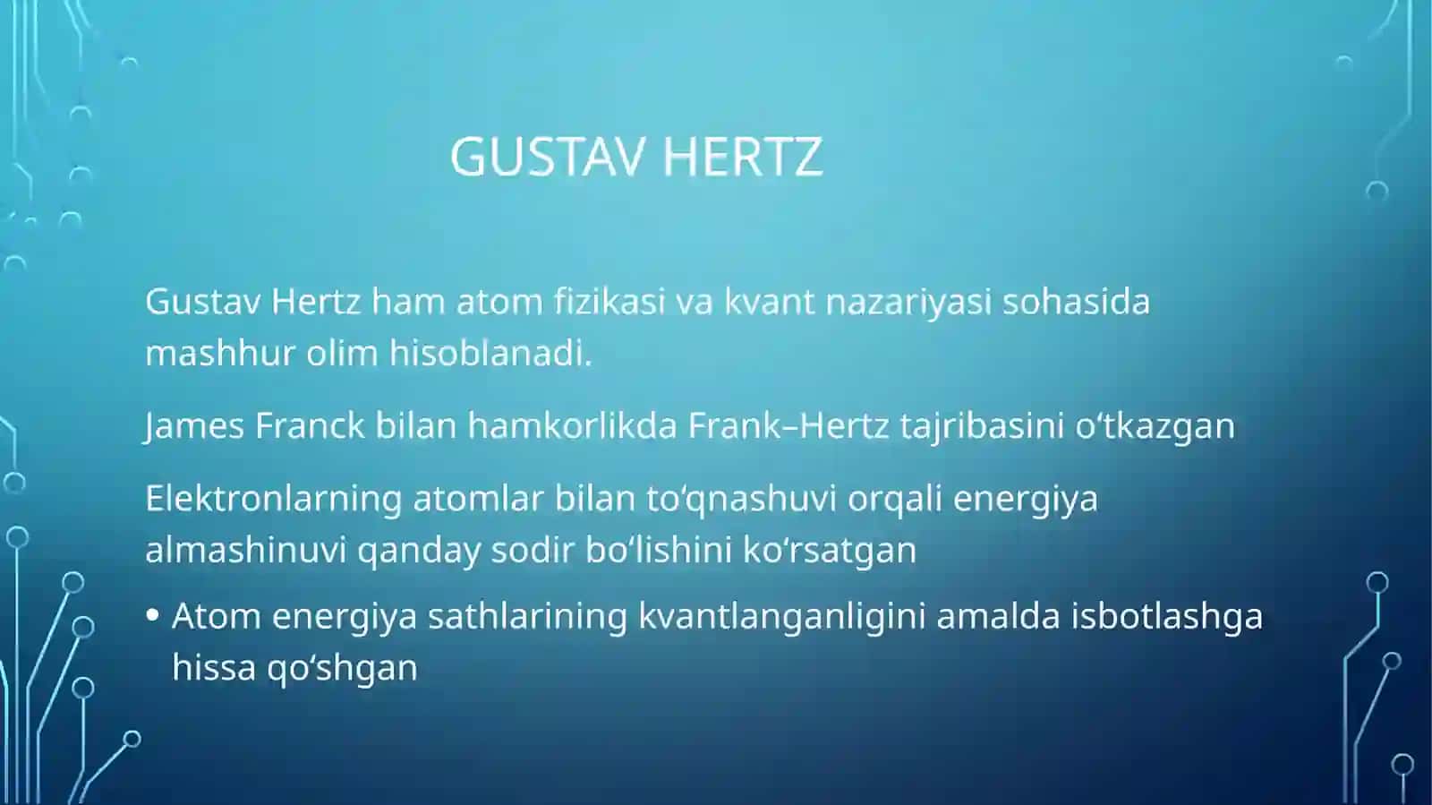 Frank gers tajribalari 4