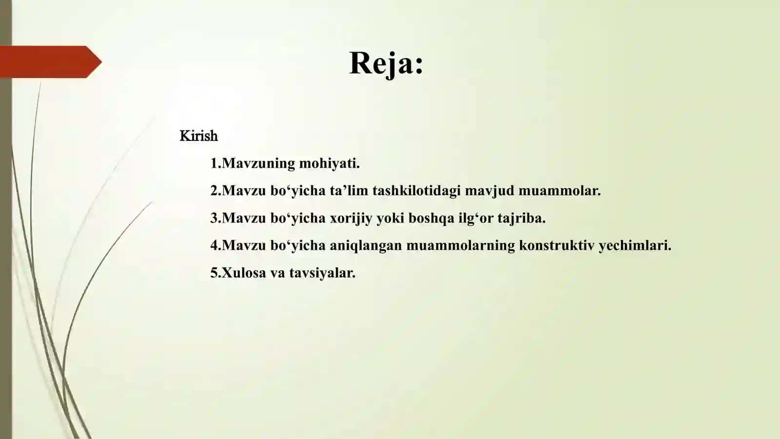 "Mustaqil ta’lim orqali o‘quvchilarda tadbirkorlik kompetensiyasini rivojlantirish" 4