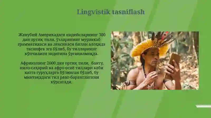 Etnologiyaga kirish va uning tarixi. Dunyo xalqlari klassifikatsiyasi 4
