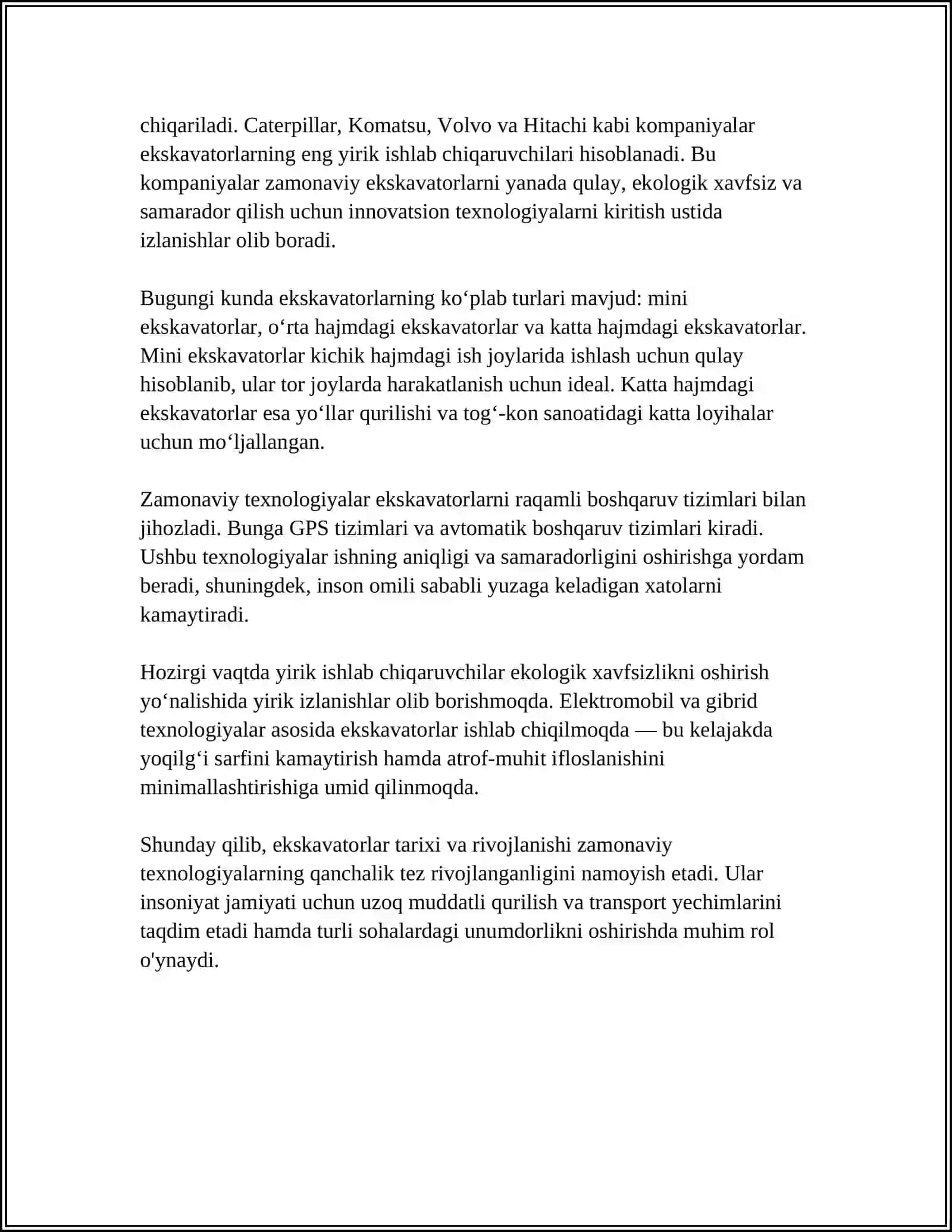 EKSKAVATORLAR 4