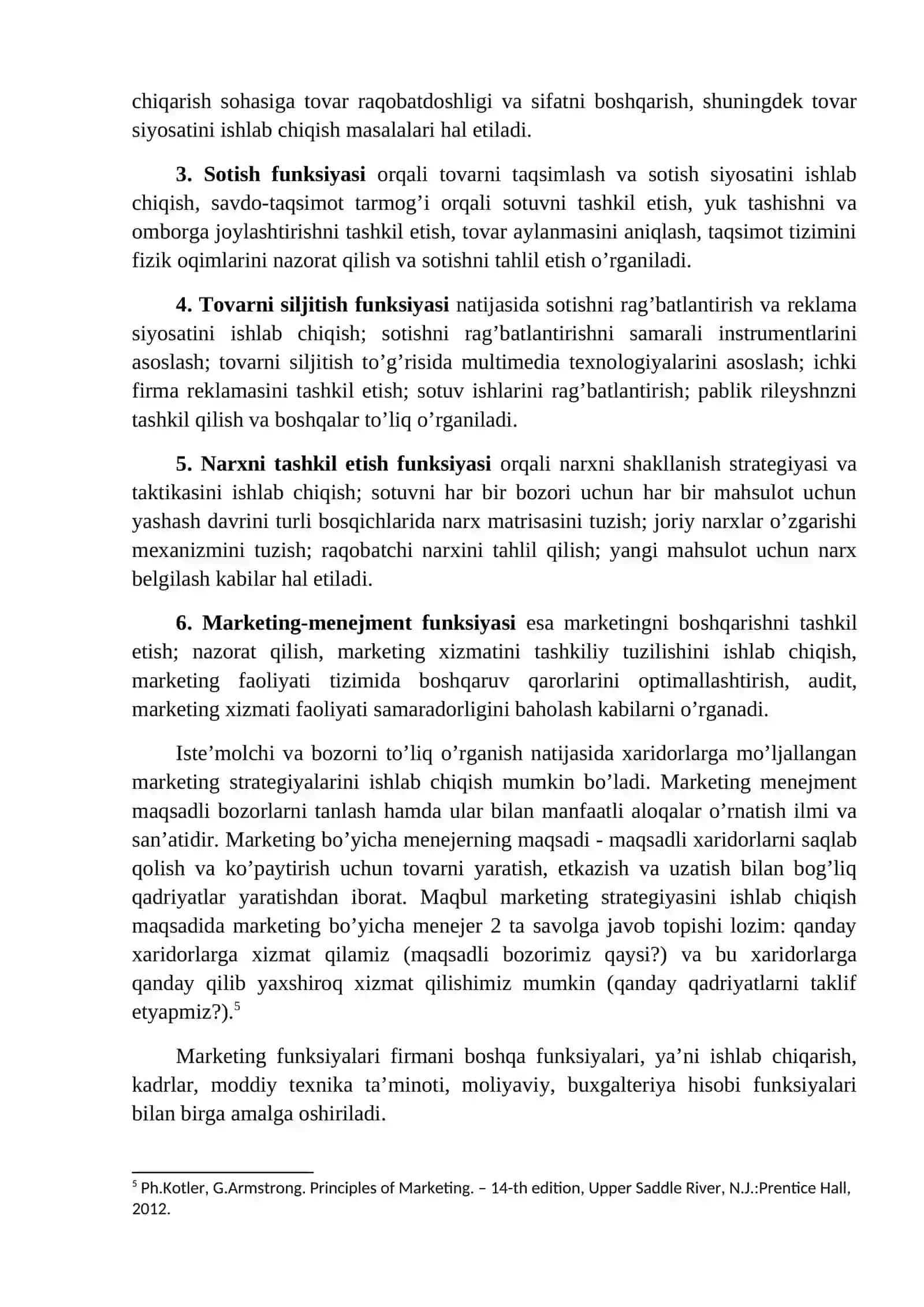 Sanoat korxonalarida marketing 4