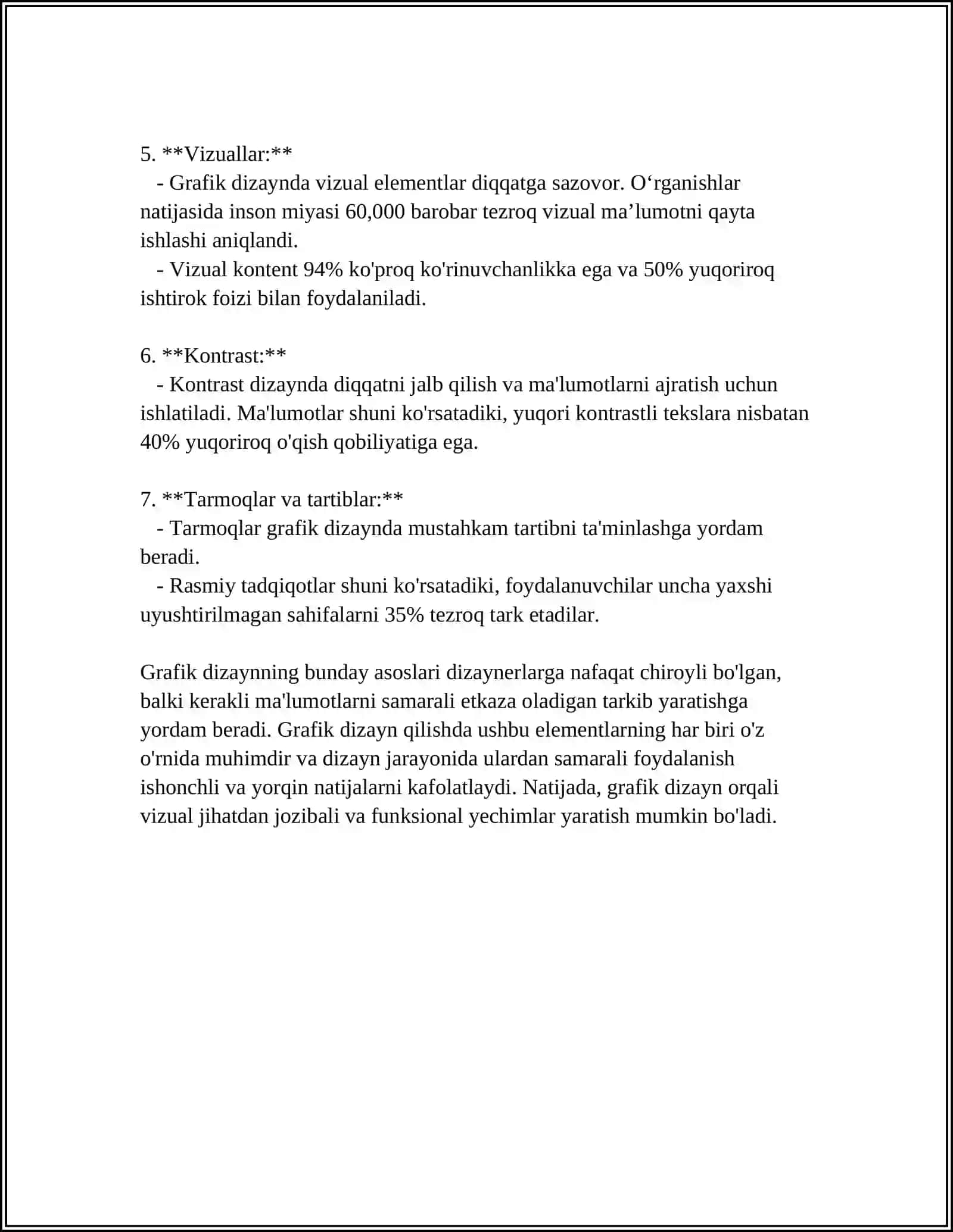 KARTALARNI DASTLABGI NUSHALARINI TUZISH BO'YICHA ASOSIY USLUBLAR 4