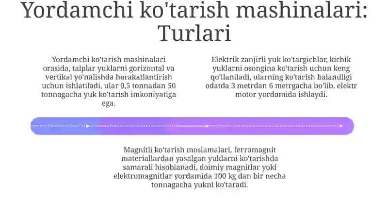 Yordamchi yuk kutarish mashinalari 4