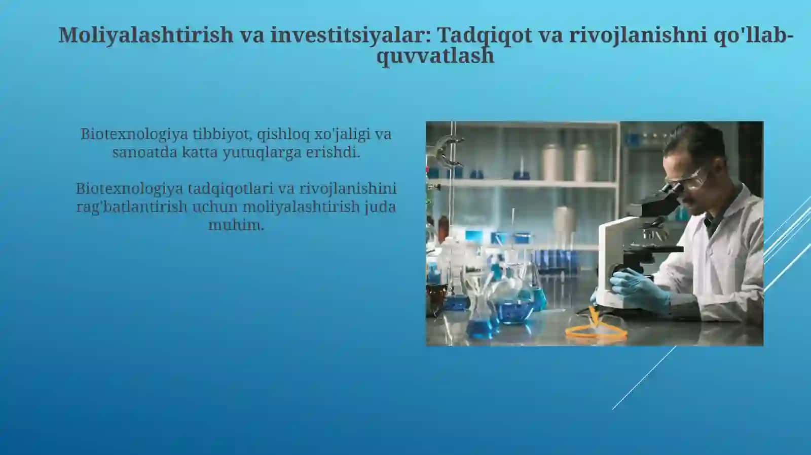 Zamonaviy biotexnolgiyaning yutuqlari va muammolari 4