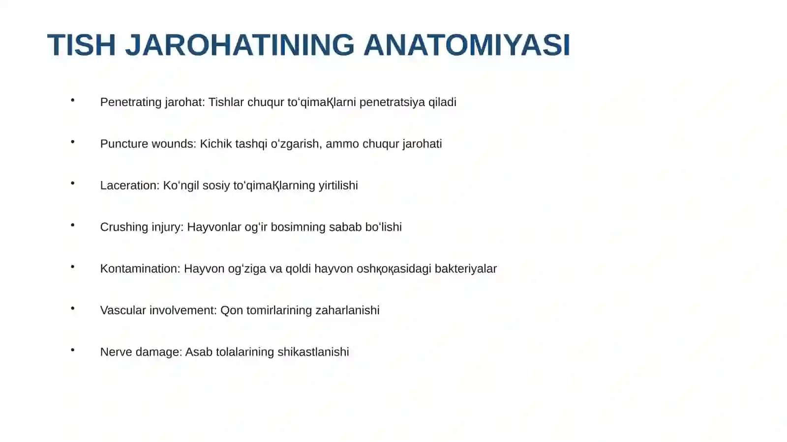 HAYVON TISHLAGANING EPIDEMIOLOGIYASI 4