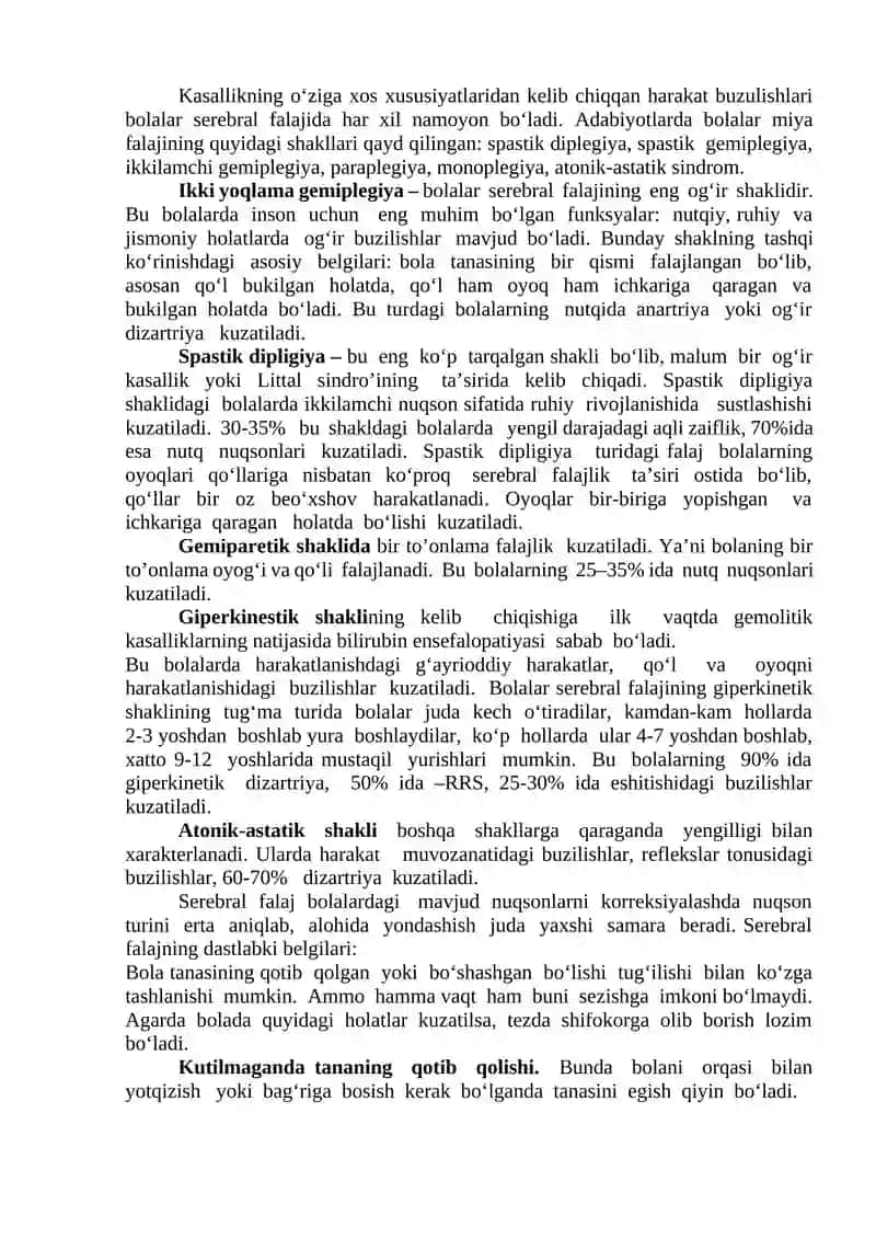 Tayanch-harakat a’zolarida nuqsoni bo‘lgan bolalarni inklyuziv ta’lim sharoitida o‘qitish va tarbiyalash 4