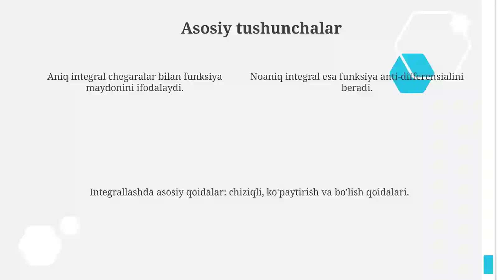 Integrallashusullari 4