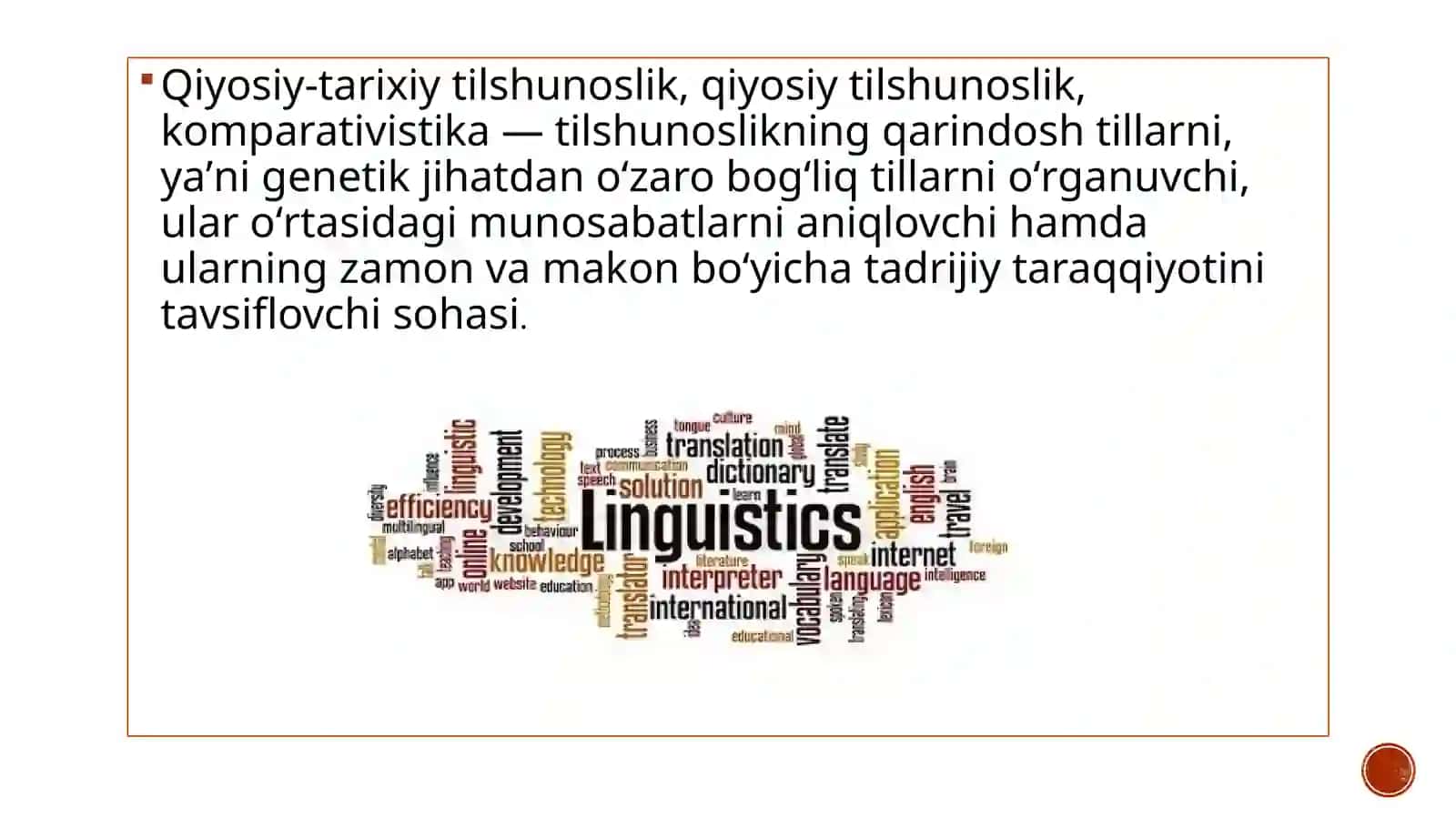 QIYOSIY TARIXIY LINGVISTIKA 4