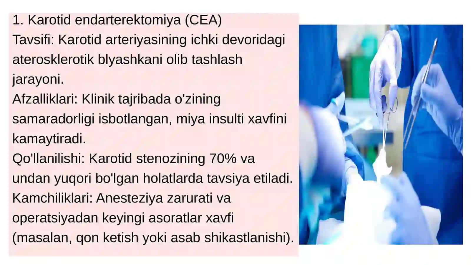 Zamonaviy operatsiyalar va simpatoektomiya 4
