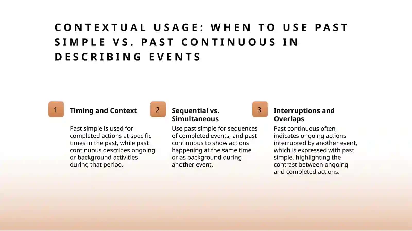 Past simple and past continuous 4