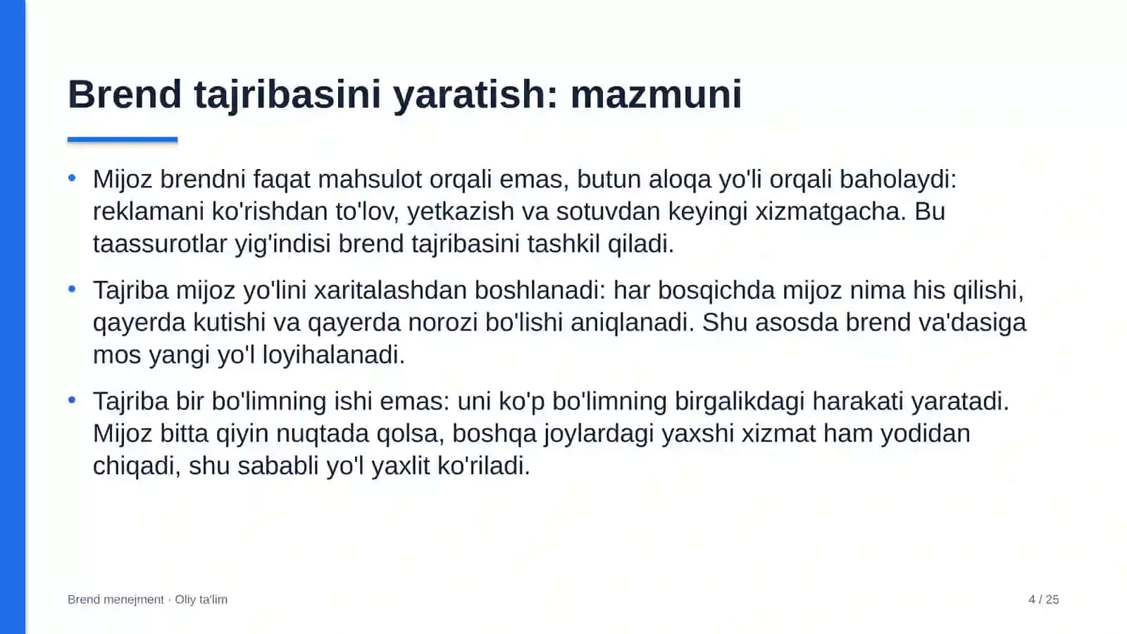 oliy ta'lim muassasalarida brend tajribasini yaratish 5191 4
